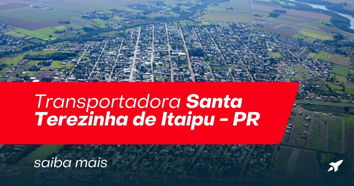 Transportadora em Santa Terezinha de Itaipu Paraná