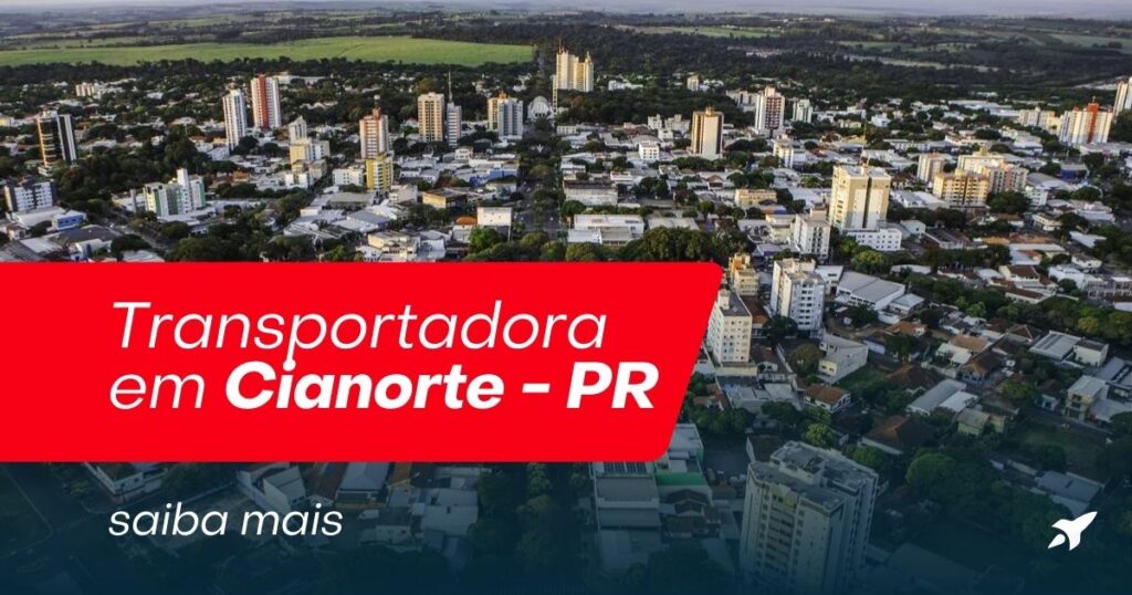 Transportadora em Cianorte Paraná
