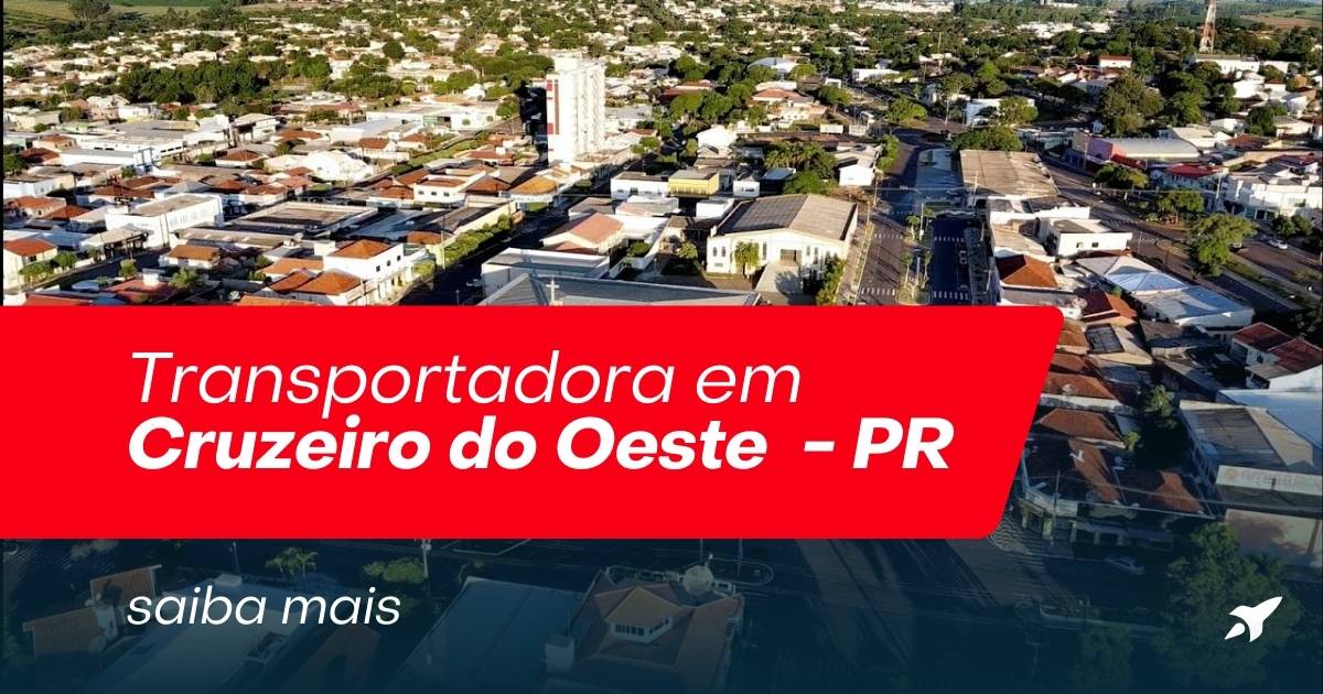 Transportadora em Cruzeiro do Oeste Paraná